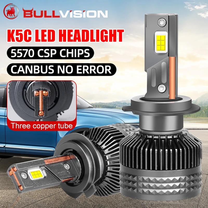 Bullvision LED Canbus ڵ Ʈ, ÷  ÷,  15000LM, 500W, H1, H8, H9, 9005, HB3, 9006, HB4, 9012, HIR2, H16, 557